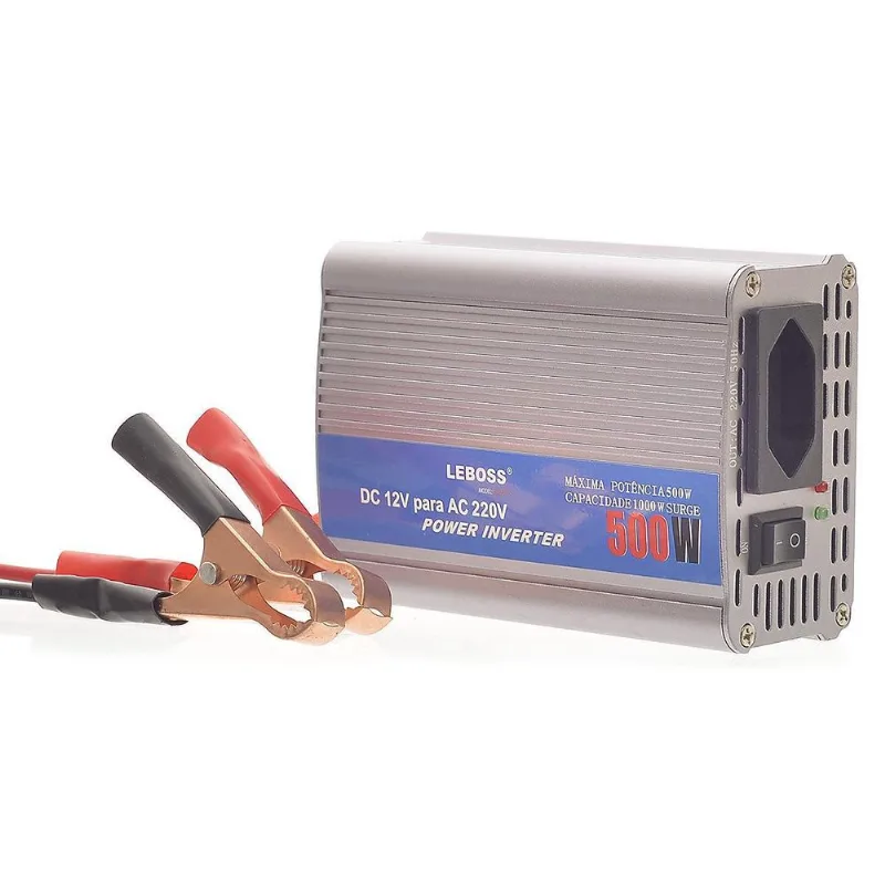 Inversor Automotivo Veicular 500w 12v 220v Onda Senoidal