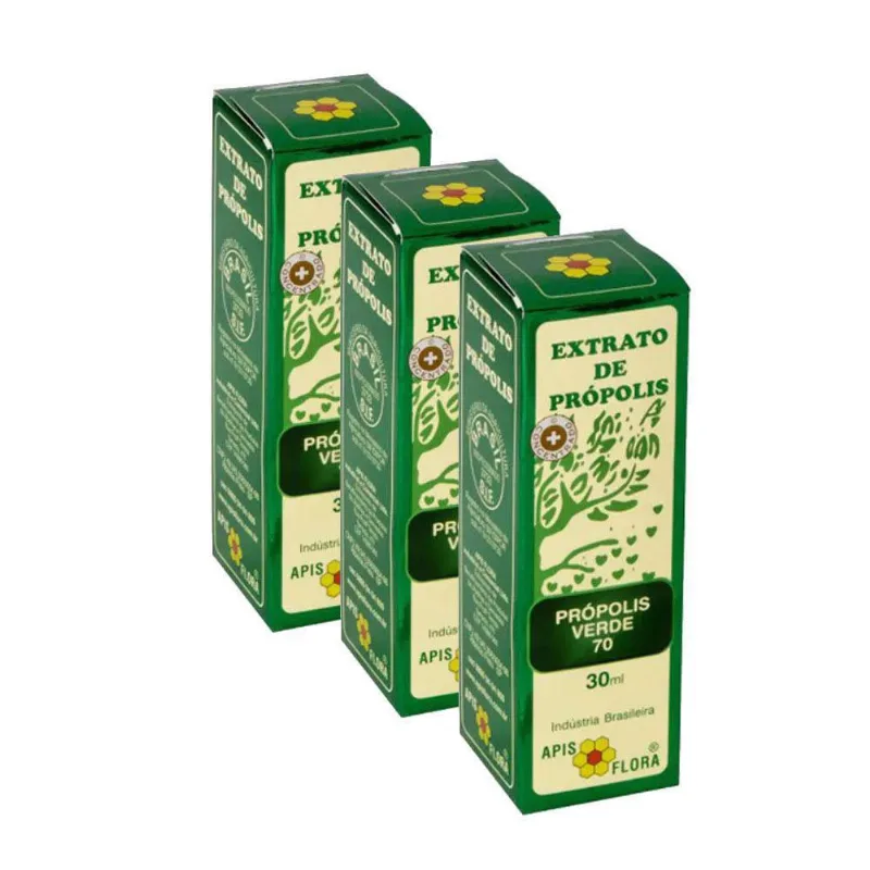 Extrato De Própolis Verde 70 Apis Flora 3 Un