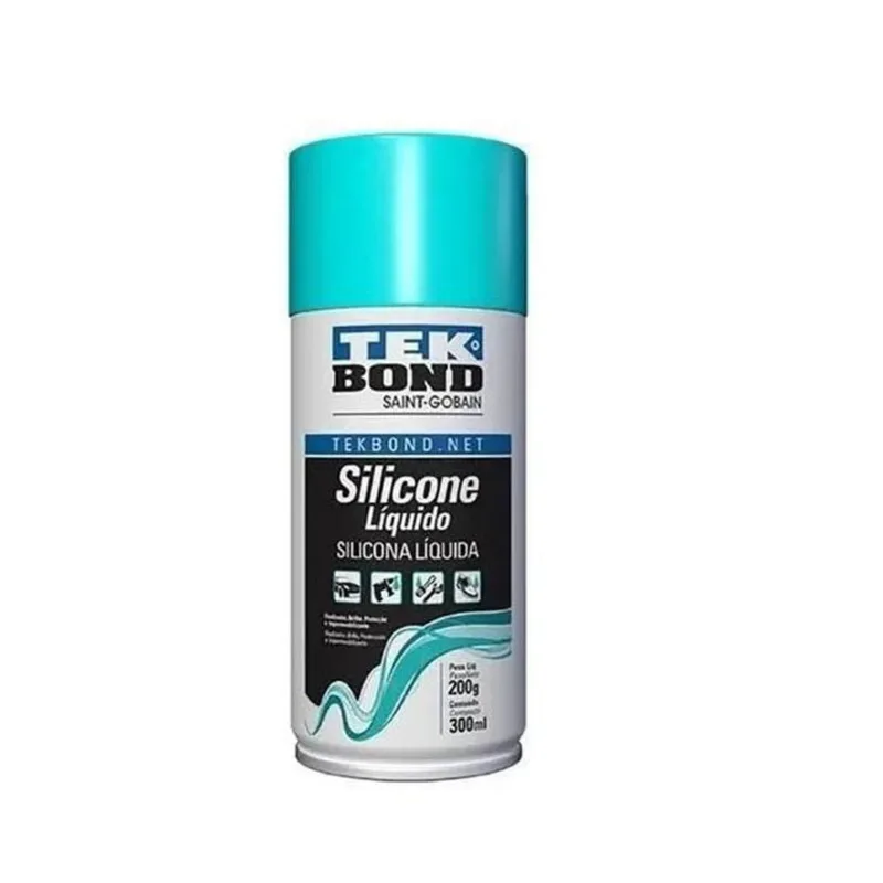 Silicone Liquido Spray Tekspray 300Ml Tekbond