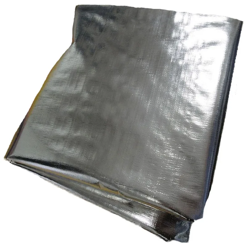 Lona 6x2 mts para estufa interna grow metalizado refletivo