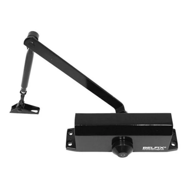 Mola Aérea Automática Para Portas Até 45 Kg Preta Belfix