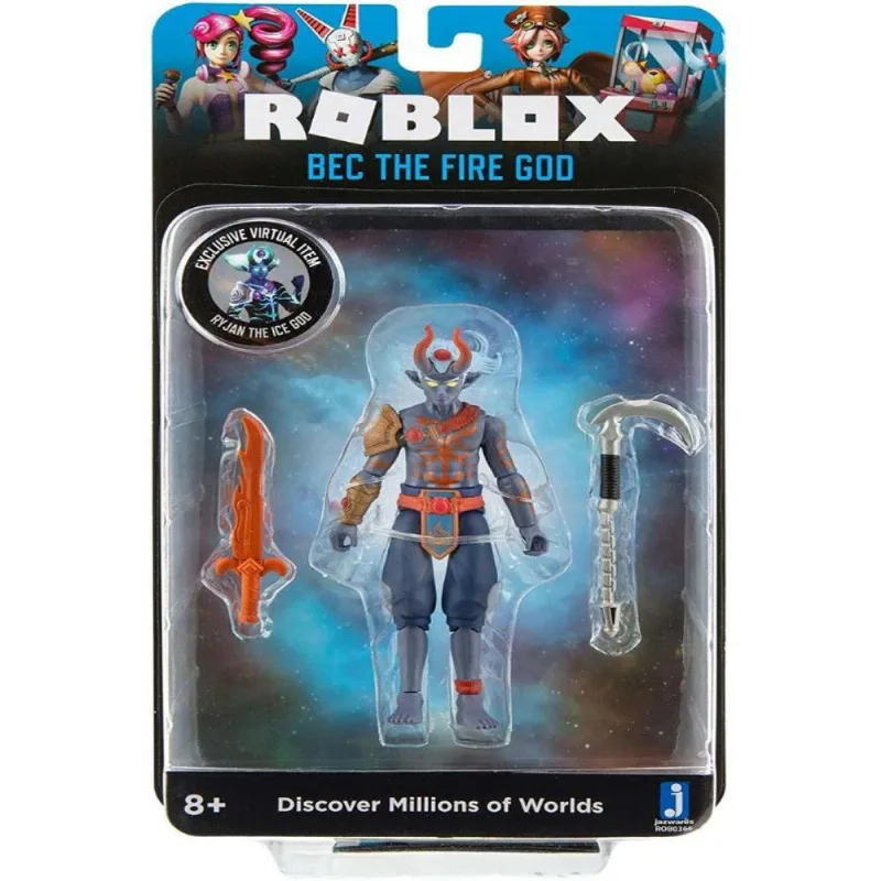 Roblox Boneco Articulado Bec o Deus Do Fogo 10cm - Sunny