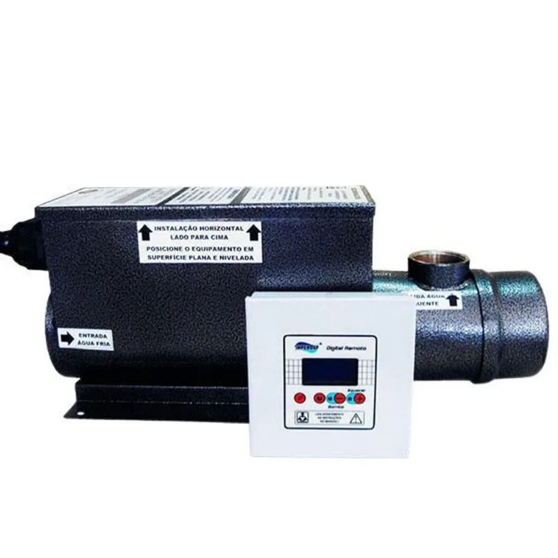 Aquecedor Para Piscina Eletrico 9kw Trifasico 380v 20.000l