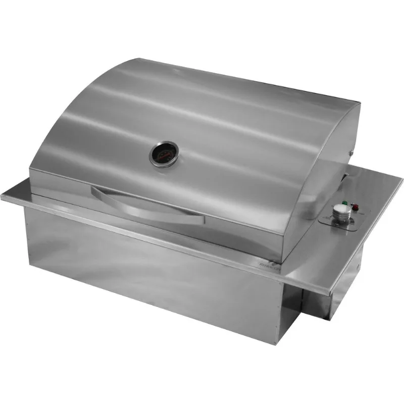 Churrasqueira Elétrica De Embutir Em Inox 3000W 110V Grande