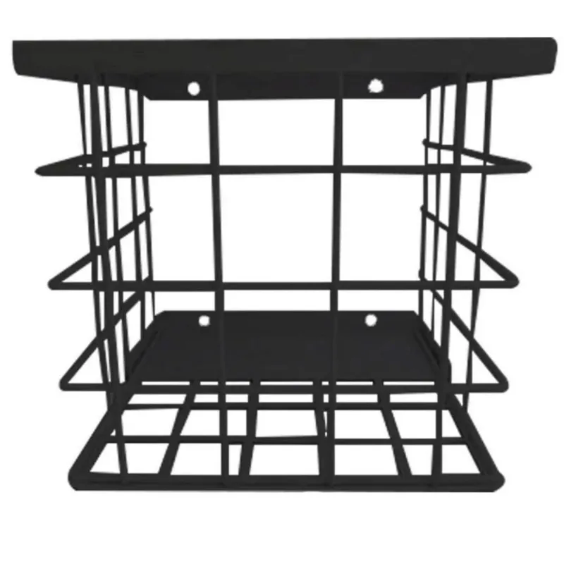 Grade De Proteção Gaiola Para Câmera Segurança Preta 20x20cm