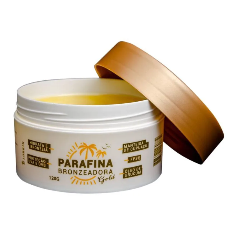 Acelerador de Bronzeado Parafina Bronzeador com FPS8 - Não Disponível