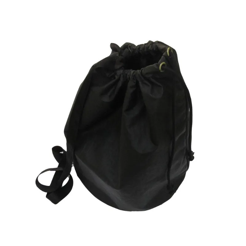 Bolsa Mochilão Para Capacete Em Nylon Amassado Preto