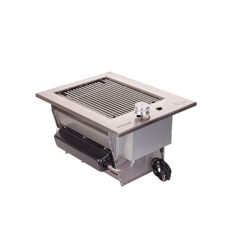 Churrasqueira Grill De Embutir Diamond Little Titan Gás Glp