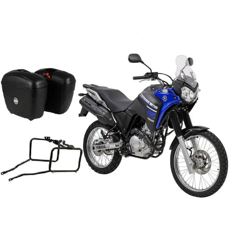 Kit Par Bau Lateral Givi E21n+suporte Givi Pl2125 Tenere 250