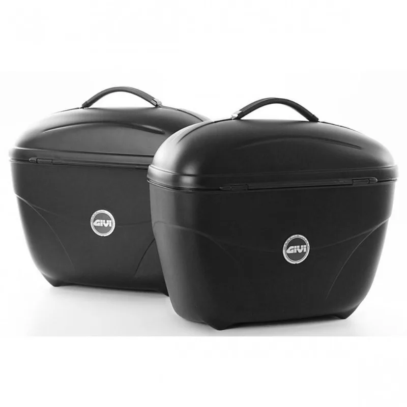 Kit Par Bau Lateral Givi E21n+suporte Scam Spto058 Tiger 800