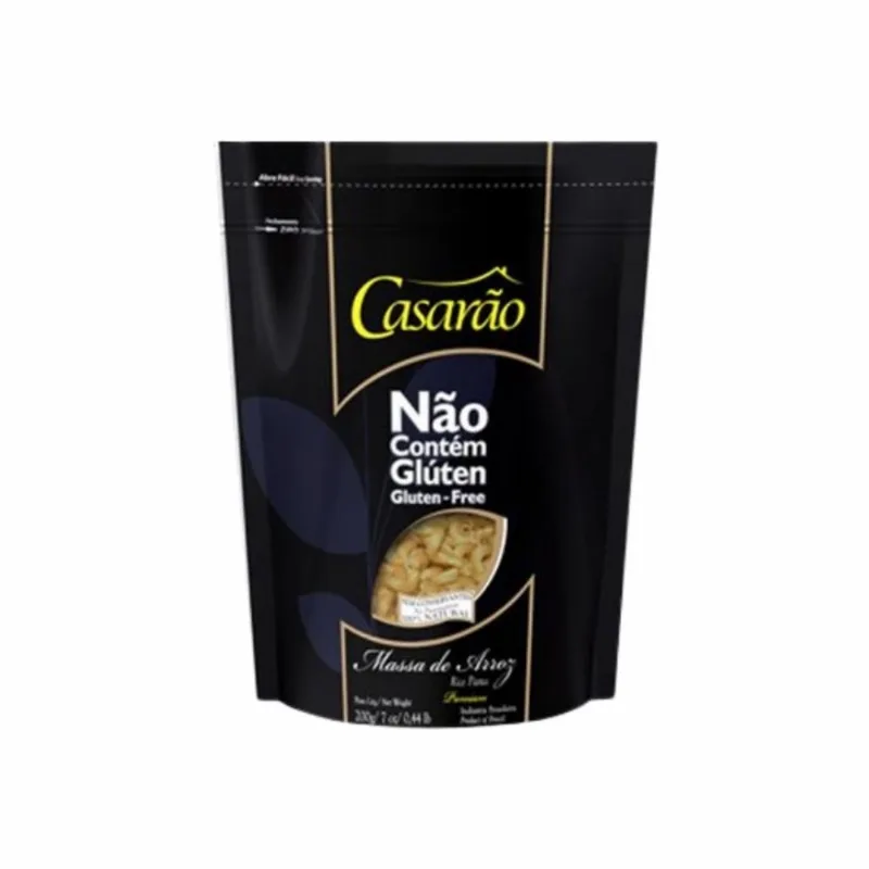 Kit 2X: Macarrão Amori Premium Sem Glúten Casarão 200g