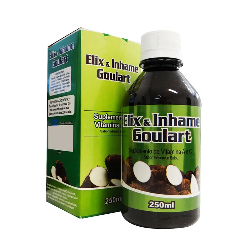 Combo 2 Elix Inhame 250ml Auxiliar Gravidar Nódulos Cistos - Não Informado - Mercearia