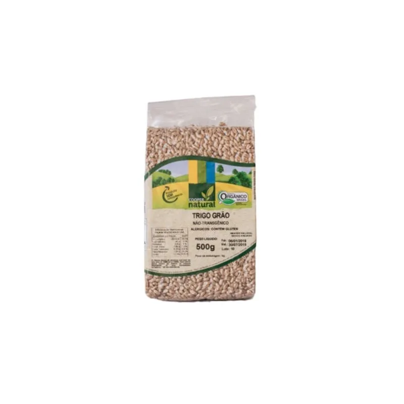 Kit 2X: Trigo em Grãos Orgânico Coopernatural 500g