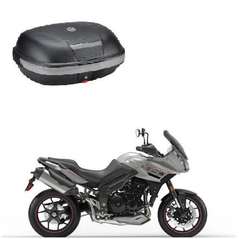 Kit Baú Givi E460nt + Suporte Givi Sr6404 Tiger 1050 Sport