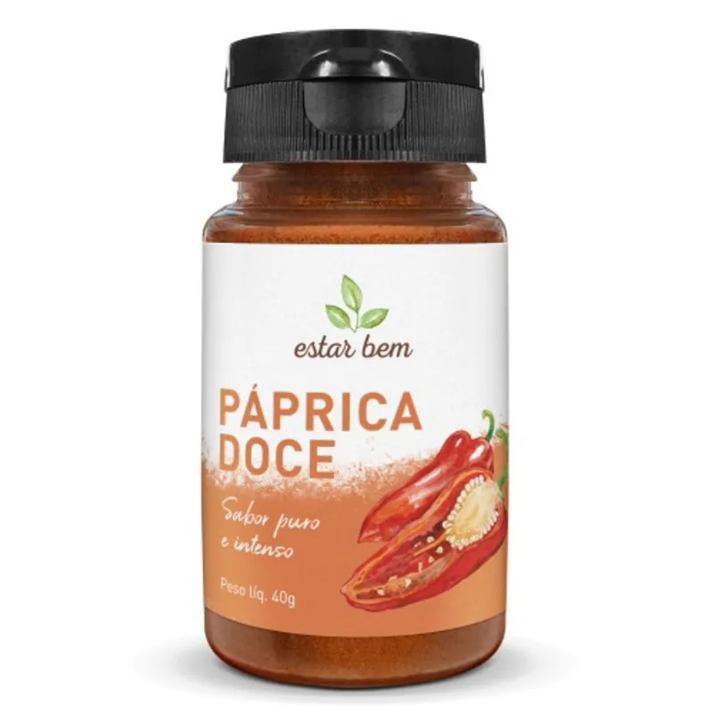 Kit 2X: Páprica Doce Estar Bem 40g