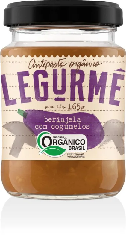 Kit 2x: Antepasto Berinjela/cogumelos Orgânico Legurmê 210g - Não Informado - Hortifruti