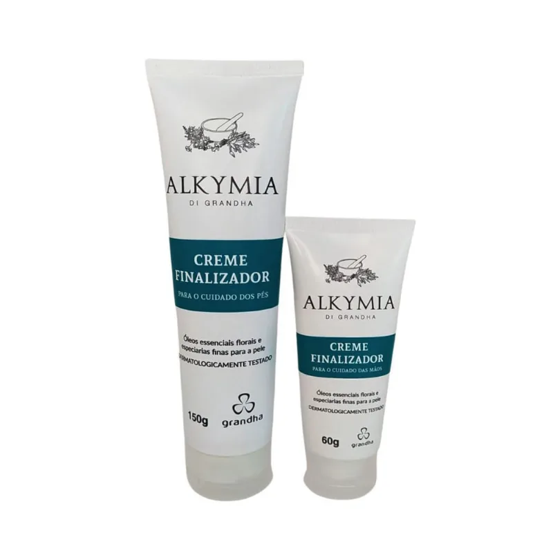 Kit Creme Hidratação Mãos E Pés Alkymia Di Grandha