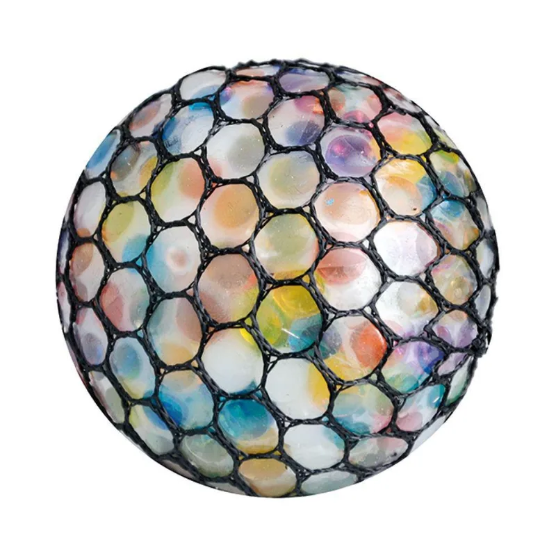 Kit Com 5 Bola Splash Mesh Ball Fidget Toys