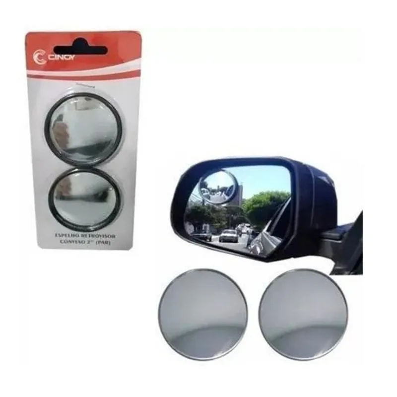 Kit De 2 Par De Espelho Retrovisor Convexo 2 - Cinoy