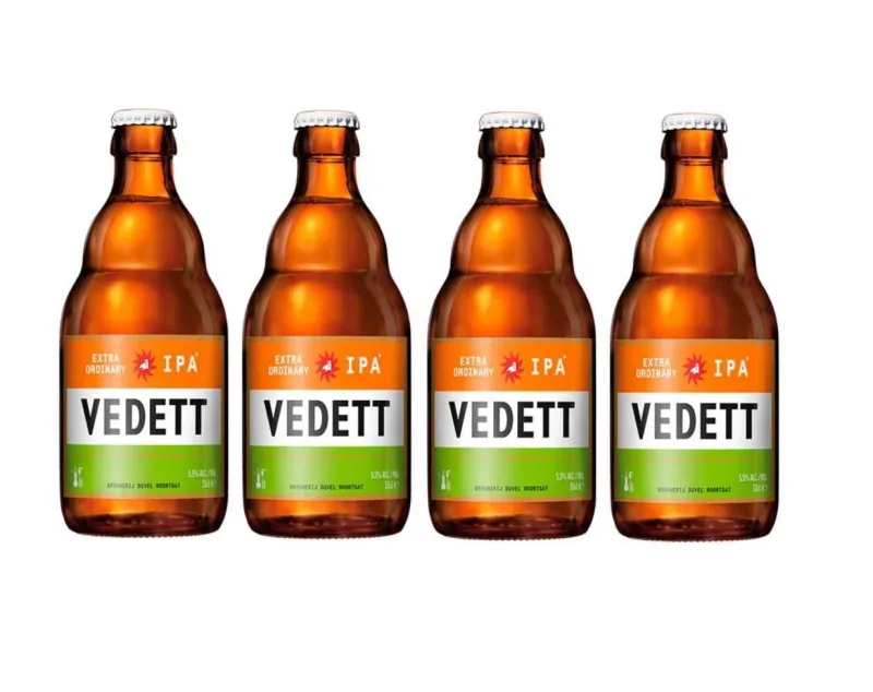 Kit 4 Cervejas Vedett Ipa 330ml - Não Informado - Bebidas