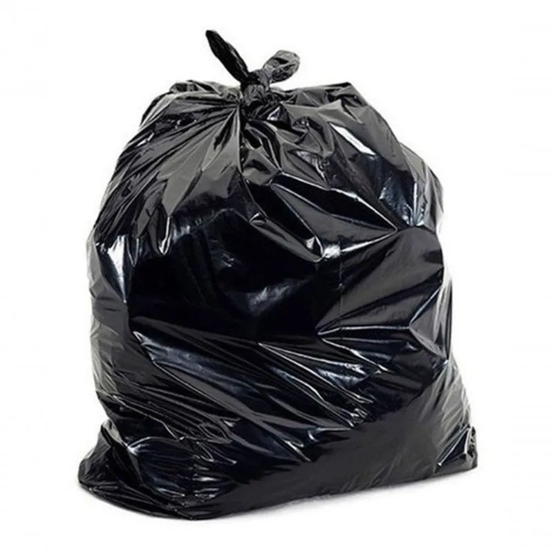 Saco para Lixo Kit 100 Unidades 20L em Polietileno de Alta Densidade Preto Higipack