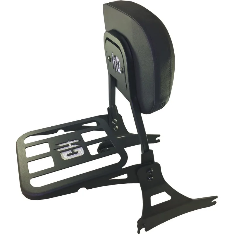 Sissy Bar Destacável Tubular - Low Rider Preto