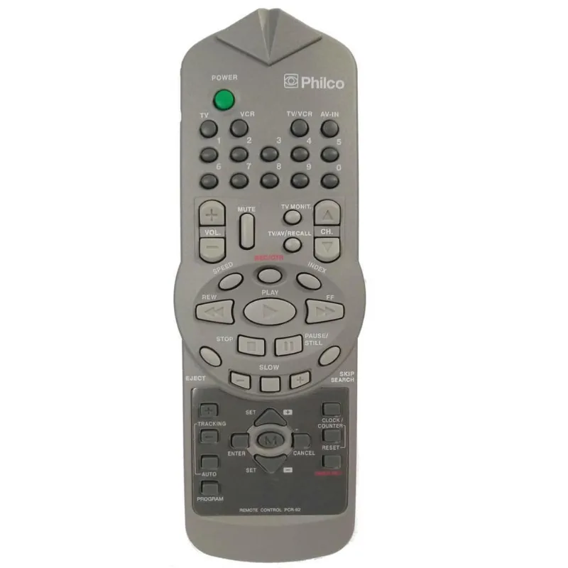 Cr-1593 Controle Remoto Video K7 Philco Pvc4H16/Pcr92