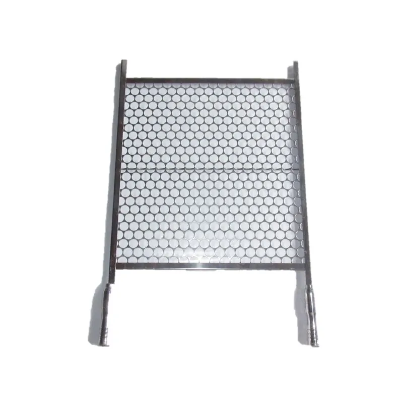 Grelha Moeda para churrasco em Inox 45cm x 50cm