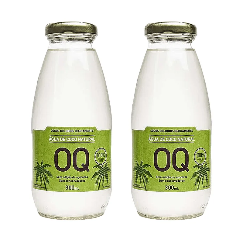 Kit 2x: Água De Coco Natural Oq 300ml - Não Informado