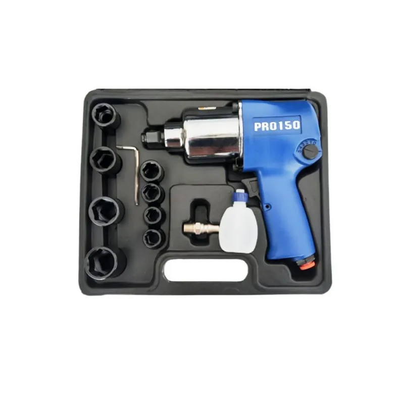 Chave De Impacto Pneumática 1/2 68 Kg Torque Pro-150k Kit