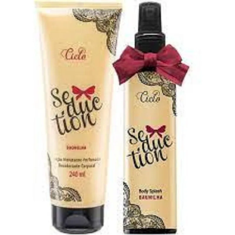 Kit Ciclo Seduction - Body Splash + Hidratante Corporal