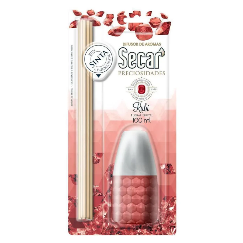 Difusor De Aromas Secar Sensações 3X100Ml Rubi
