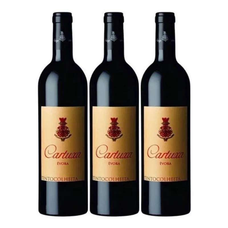Vinho Cartuxa Colheita Tinto 750Ml Português - Kit Com 03 Un