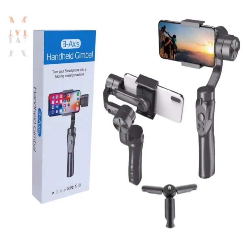 Estabilizador Para Celular Smartphone Gimbal H4 3 Axis Bluet