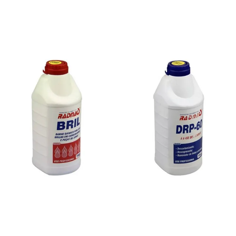 Kit Descarbonizante E Abrilhantador Banho Químico
