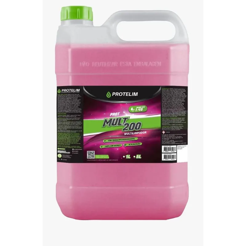 Desengraxante Prot Mult 200 Limpador Multiuso 5l Protelim