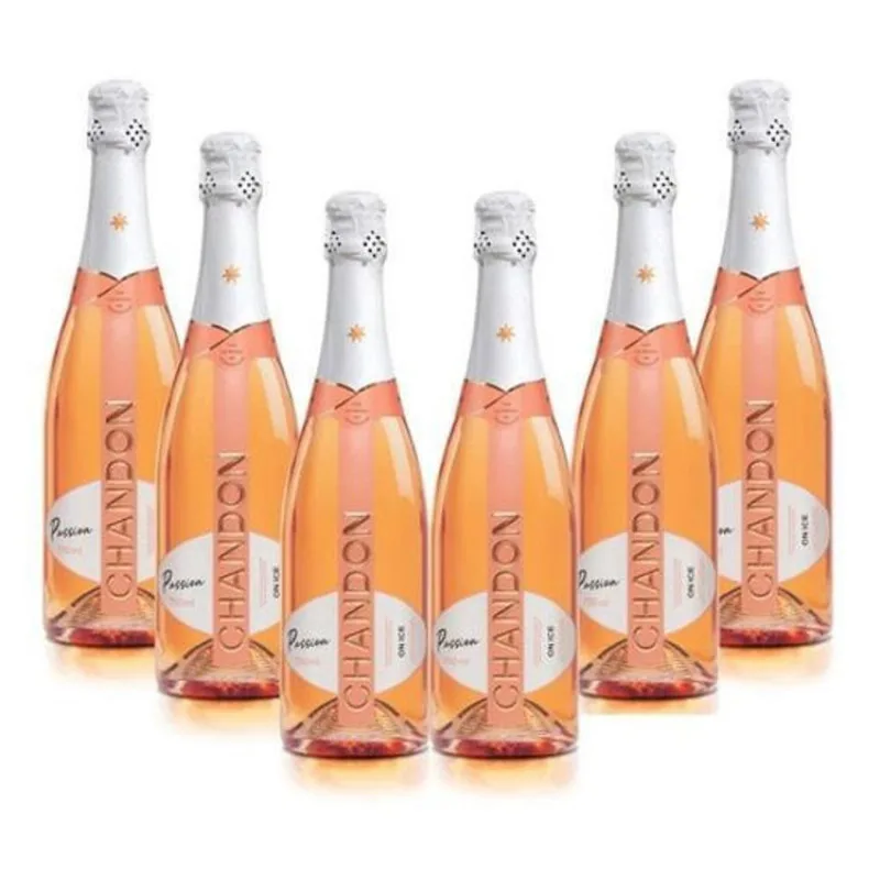 Espumante Chandon Passion Rosé 750Ml Kit Com 06 Unid