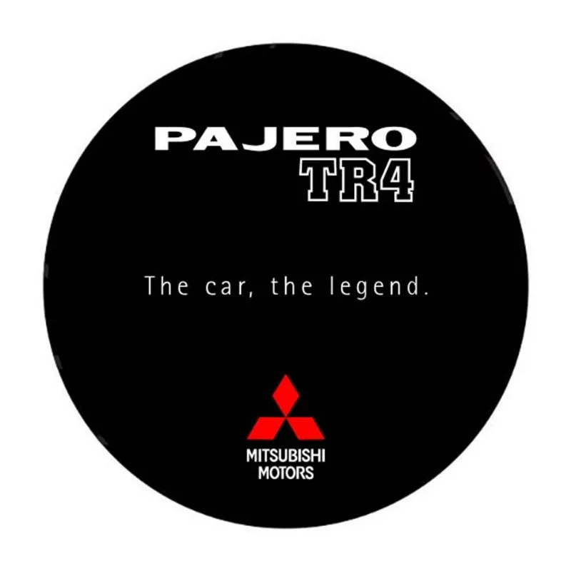 Capa De Estepe Mitsubishi Pajero Tr4 The Car Thre Legend