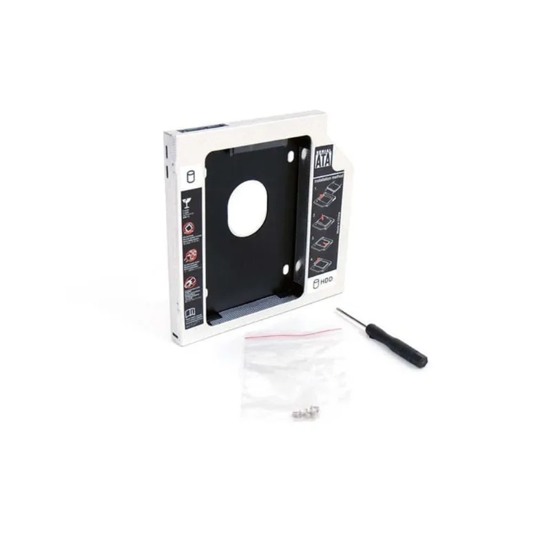 Adaptador Caddy Segundo Hd Ssd Sata Notebook Drive 12,7mm