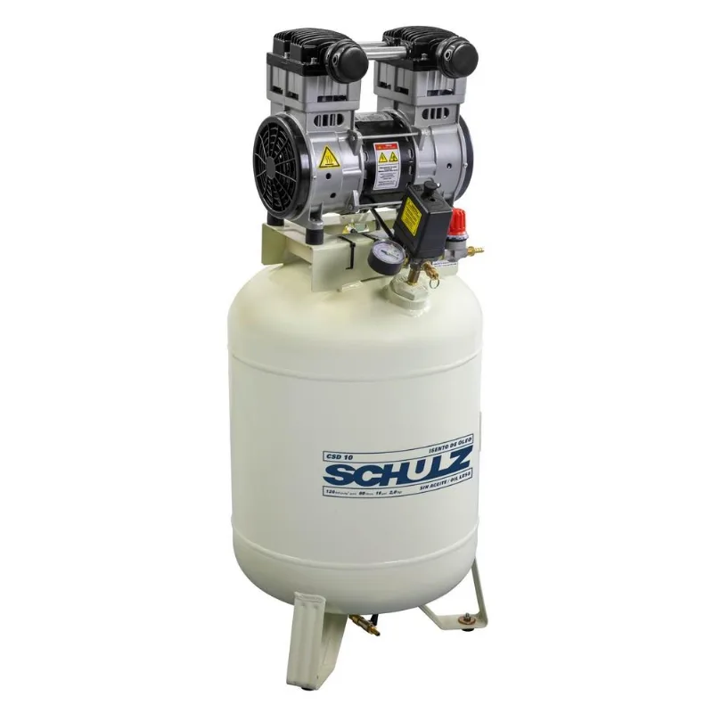 Motocompressor Ar Estacionario Schulz CSD10 60 Litros 2CV 220V - Schulz