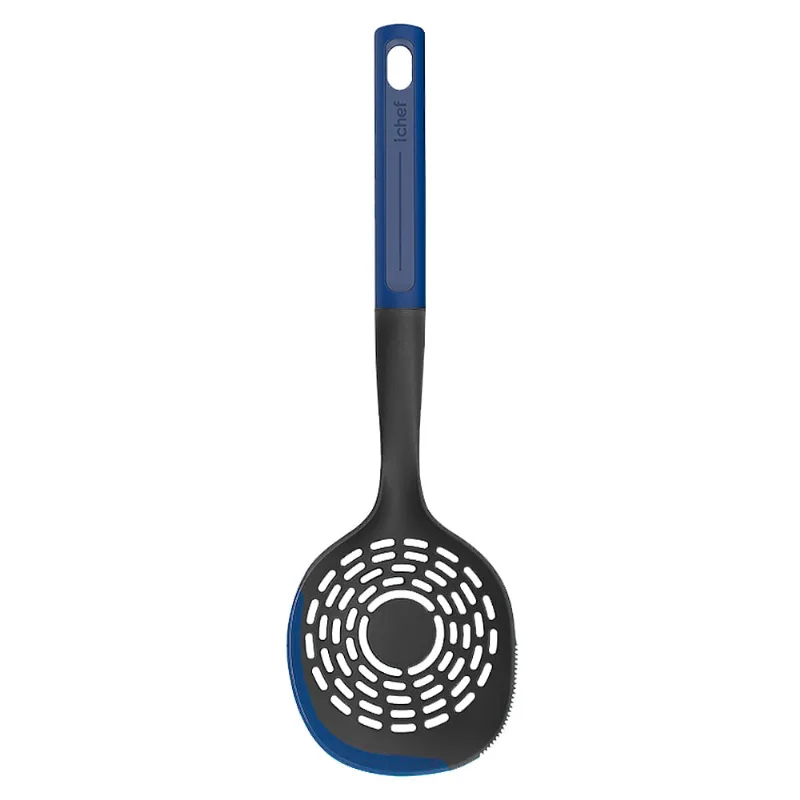 Escumadeira de Silicone Polishop Ichef Azul | Blue Ichef - Ichef