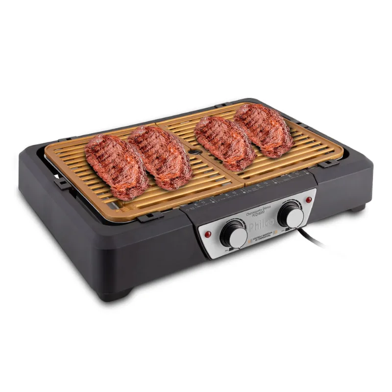Churrasqueira Elétrica Philco - BBQ Double Grill ND / 220