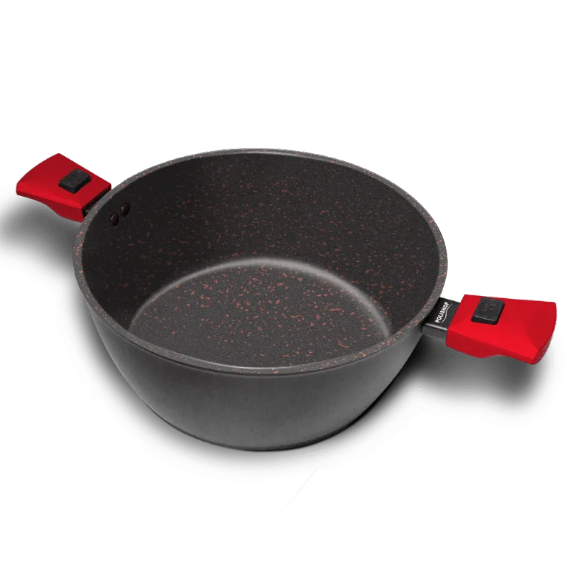 Panela Ichef Polishop Ultra Family Size Red 28cm | Ichef