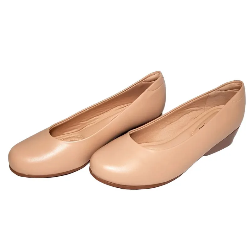 Sapato Feminnino Anabela Social Modare Conforto 7014.200