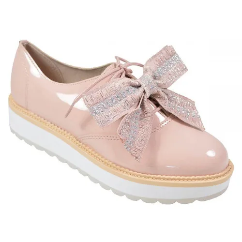 Tenis B.rio 42141011368853252 Verniz Laco Rosa 36 - RIO
