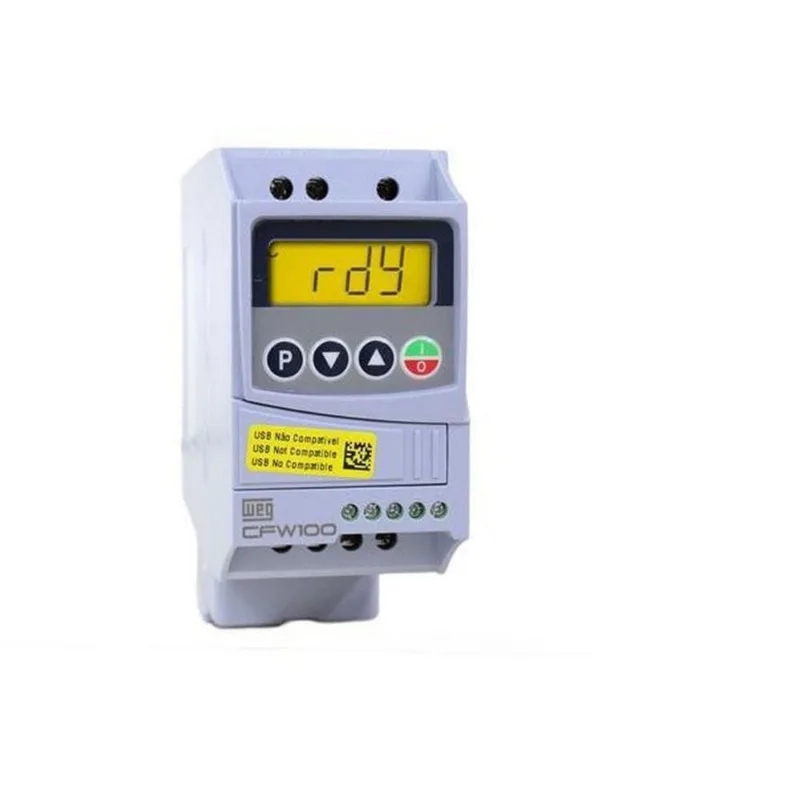 Inversor De Frequencia Weg Cfw100 Mono 0,25Cv 220V 2,6A