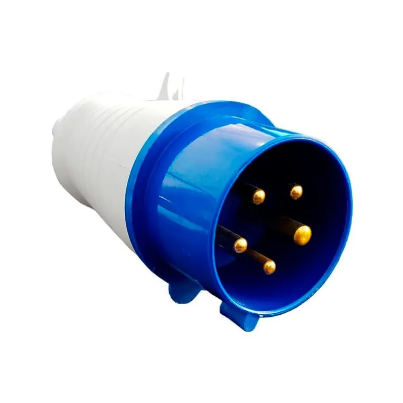 Plug Industrial 16A Azul 5 Polos Weg 220 - 240V - 9H
