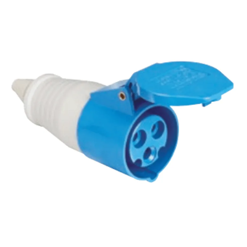 Conector industrial 3 polos 32A 9H 440V Azul CIWD-32P3H9E53 Weg