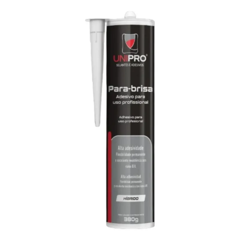 Cola Parabrisas Pu55 Unipro Silicone Aderencia 380g