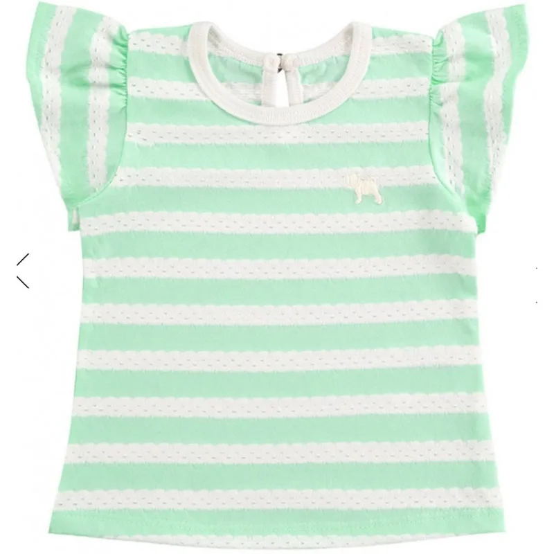 Blusa Listrada Charpey Bebe Menina 28555